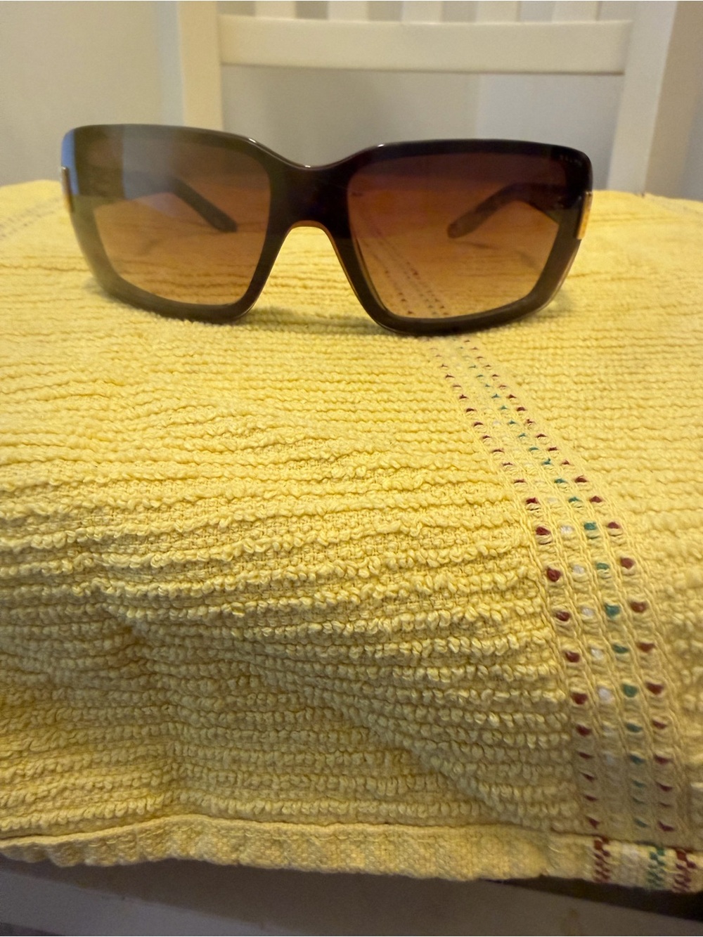 Women's Ralph Lauren Gradient Lens Oversized Sunglasses